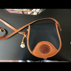Vintage Dooney and Bourke leather satchel purse
